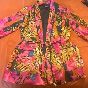 Luxy silk blazer
